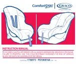 Предварительный просмотр 1 страницы Graco Comfort Sport Instruction Manual