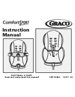 Preview for 1 page of Graco ComfortSport 1747504 Instruction Manual