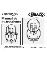 Предварительный просмотр 45 страницы Graco ComfortSport 1747504 Instruction Manual