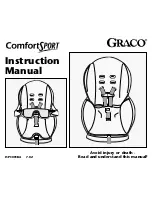 Preview for 1 page of Graco ComfortSport 5-Point Instruction Manual