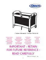 Graco Contour Bassinette Instruction Manual preview