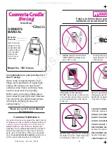 Preview for 1 page of Graco Converta-Cradle 1501 Series Owner'S Manual