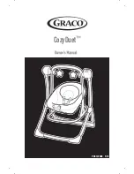 Graco cozyduet Owner'S Manual предпросмотр