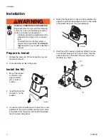 Preview for 4 page of Graco DataTrak kit Instructions And Parts