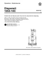 Предварительный просмотр 1 страницы Graco Dispensit 1053-10C Operation & Maintenance Manual