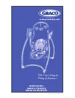 Graco Duo 2-in-1 Plug-In Swing & Bouncer Owner'S Manual preview