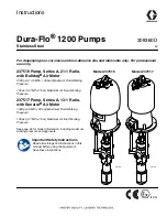 Preview for 1 page of Graco Dura-Flo 1200 Instructions Manual