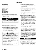 Preview for 16 page of Graco Dura-Flo 900 Series Instructions-Parts List Manual