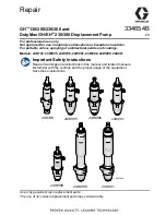 Preview for 1 page of Graco dutymax eh 230 Repair Manual