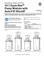 Graco Dyna-Star 24Y407 Instructions, Repair And Parts preview