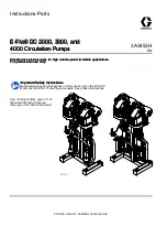 Graco E-Flo DC Series Instructions Manual preview