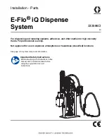 Предварительный просмотр 1 страницы Graco E-Flo iQ Dispense System Installation Manual