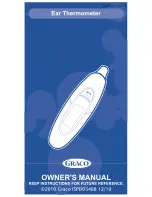 Graco Ear Thermometer Owner'S Manual preview