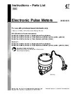 Preview for 1 page of Graco EFC C Series Instructions-Parts List Manual