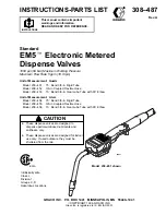 Graco EM 238-451 Instructions And Parts List preview