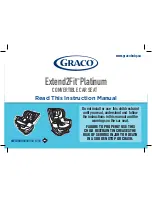 Preview for 1 page of Graco Extend2FitTM Platinum Instruction Manual