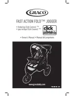 Graco FAST ACTION FOLD JOGGER Owner'S Manual предпросмотр