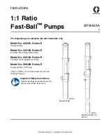 Graco Fast-Ball 222051 Instructions Manual предпросмотр