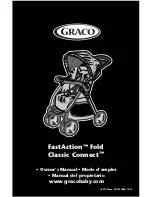 Graco FastAction Fold Classic Connect Owner'S Manual предпросмотр