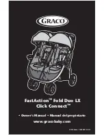 Предварительный просмотр 1 страницы Graco FastAction Fold Duo Click Connect Owner'S Manual