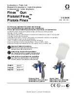 Graco Finex 24C308 Instructions Manual preview