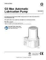 Preview for 1 page of Graco G3-G-12MX-2L0L00-10C00000 Instruction Manual