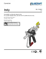 Preview for 1 page of Graco GLASCRAFT Indy Operation