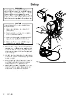 Предварительный просмотр 8 страницы Graco GM 3500 Instructions And Parts List