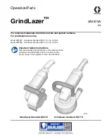 Preview for 1 page of Graco GrindLazer 25M841 Operation, Parts