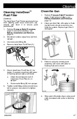 Preview for 27 page of Graco GX21 Cordless Operation, Parts