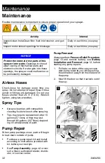 Preview for 32 page of Graco GX21 Cordless Operation, Parts