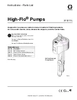 Graco HIGH-FLO 311211L Instructions - Parts Manual предпросмотр