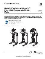 Preview for 1 page of Graco High-Flo JS17A8 Instructions Manual