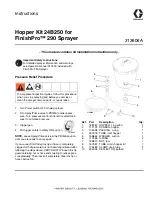 Graco Hopper 24B250 Instructions preview