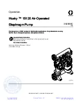 Graco Husky 15120 Operation Manual предпросмотр