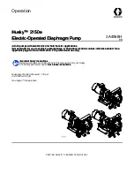 Graco Husky 2150e Operation Manual preview