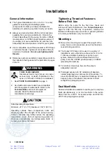 Preview for 4 page of Graco Husky 307 F Series Instructions-Parts List Manual