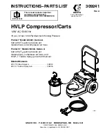 Graco HVLP Instructions-Parts List Manual предпросмотр