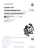 Graco Hydra-Clean 1040 Instructions-Parts List Manual предпросмотр