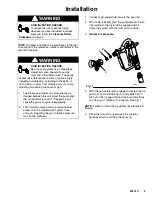 Preview for 5 page of Graco Hydra-Clean 208008 Instructions Manual