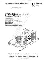 Graco Hydra-Clean 2510 Instructions-Parts List Manual preview