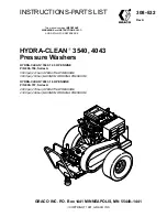 Preview for 1 page of Graco Hydra-Clean 308-532 Instructions-Parts List Manual