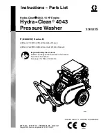 Graco Hydra Clean 308532S Instructions-Parts List Manual preview