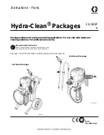 Preview for 1 page of Graco Hydra-Clean 312585P Instructions - Parts Manual