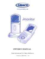 Preview for 1 page of Graco imonitor Owner'S Manual