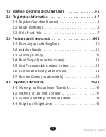 Preview for 2 page of Graco Infant Restraint Carrier Owner'S Manual