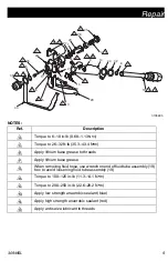 Preview for 9 page of Graco Inline HD 17Y907 Operation, Parts