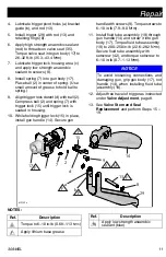 Preview for 11 page of Graco Inline HD 17Y907 Operation, Parts