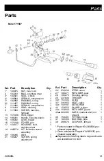 Preview for 13 page of Graco Inline HD 17Y907 Operation, Parts