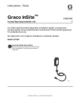 Предварительный просмотр 1 страницы Graco InSite 24T280 Instructions Manual